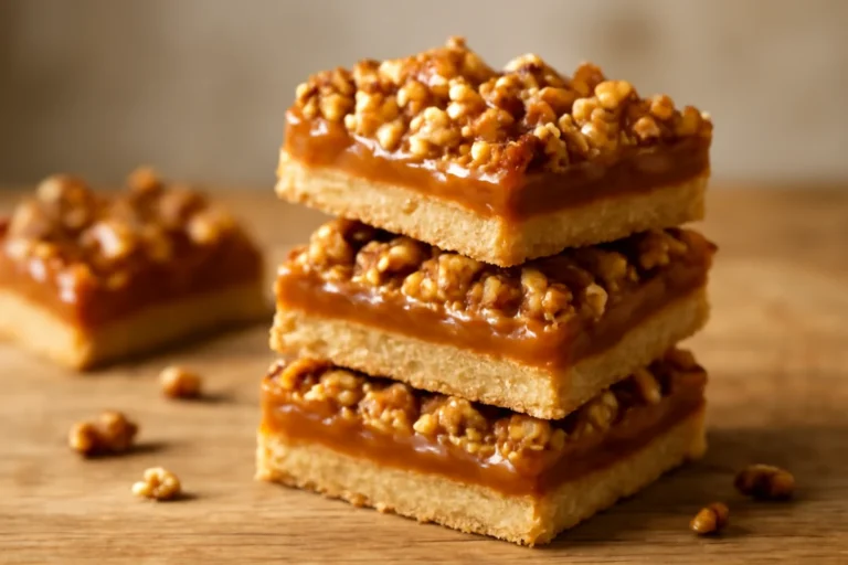 Caramel Nut Bars