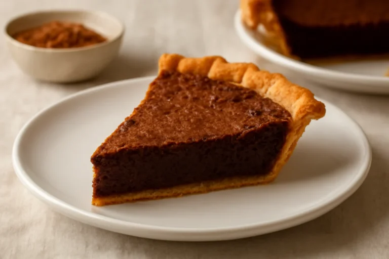 Chocolate Chess Pie