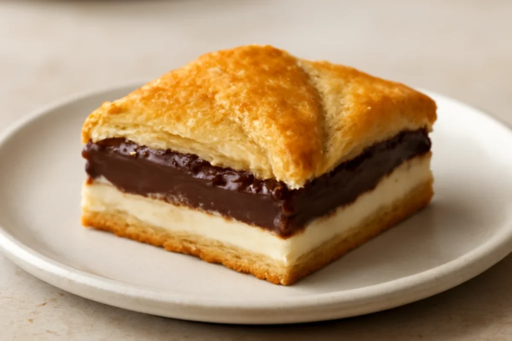 Chocolate Cream Cheese Crescent Bars