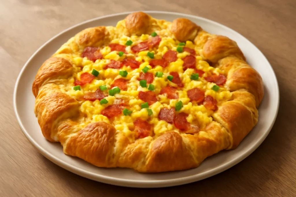 Crescent Roll Breakfast Pizza