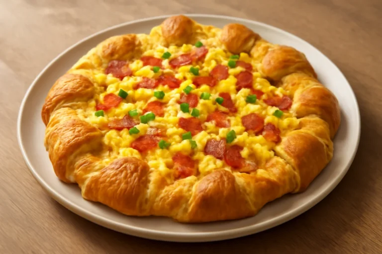 Crescent Roll Breakfast Pizza