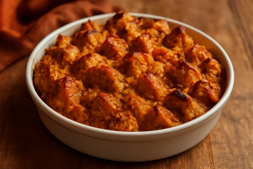 Pumpkin Bread Pudding