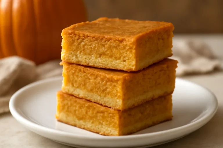 Pumpkin Pie Blondie Bars