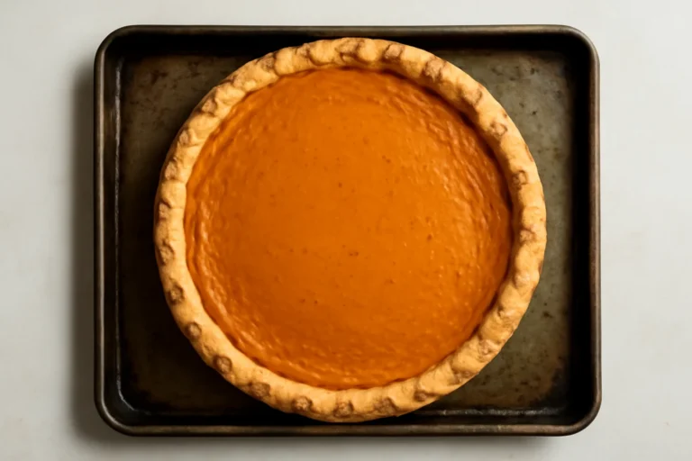 Sheet Pan Pumpkin Pie