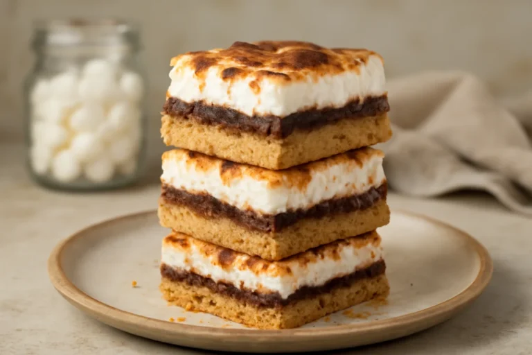 S’MORES GRAHAM CRACKER SHORTBREAD