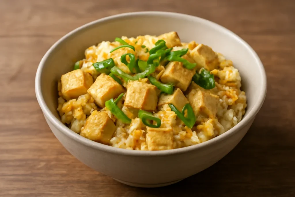 Tofu Oyakodon