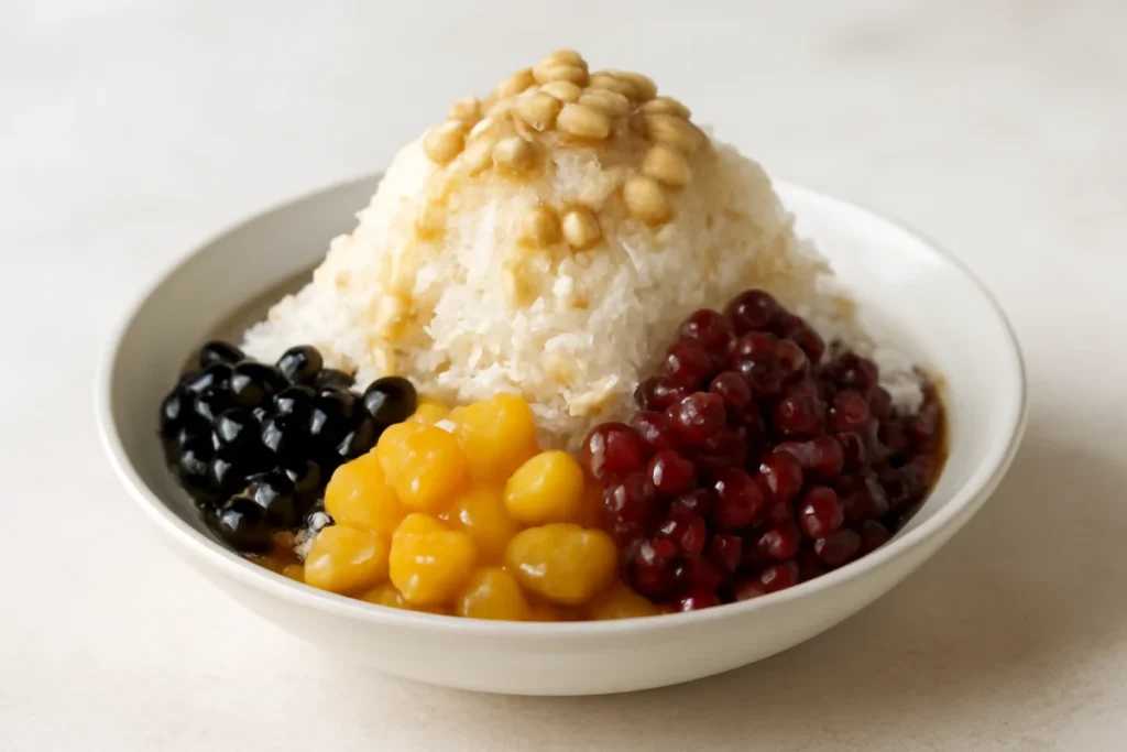 Vegan Taiwanese Shaved Ice